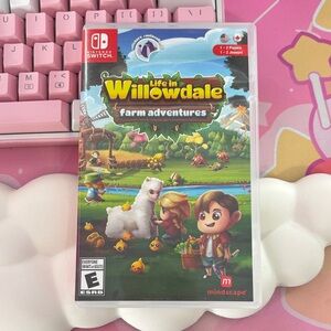 Nintendo Switch Life in Willowdale: Farm Adventures (Pink)